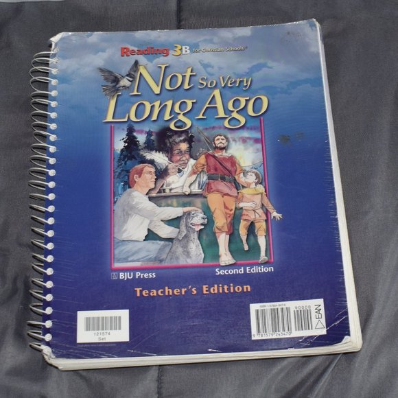 Other - Not So Very Long Ago TEACHER'S EDITION 3B Unknown Binding – January 1, 2000